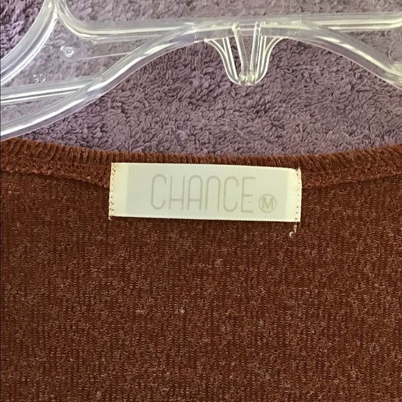 Burnt Orange Wrap Crop Top |M| - Picture 4 of 4